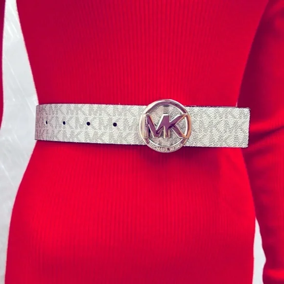 Red michael best sale kors belt